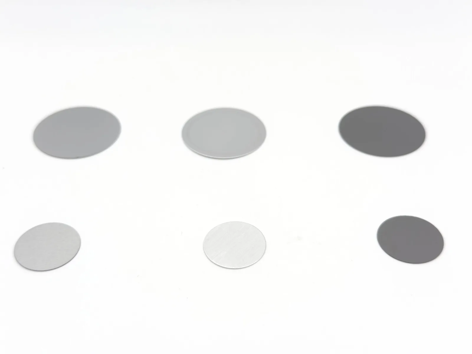 Beryllium, aluminium and glassy carbon windows